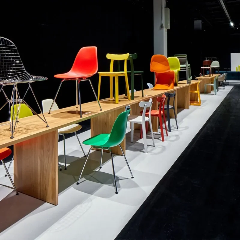 Wire Chair DKR - Vitra w Mesmetric