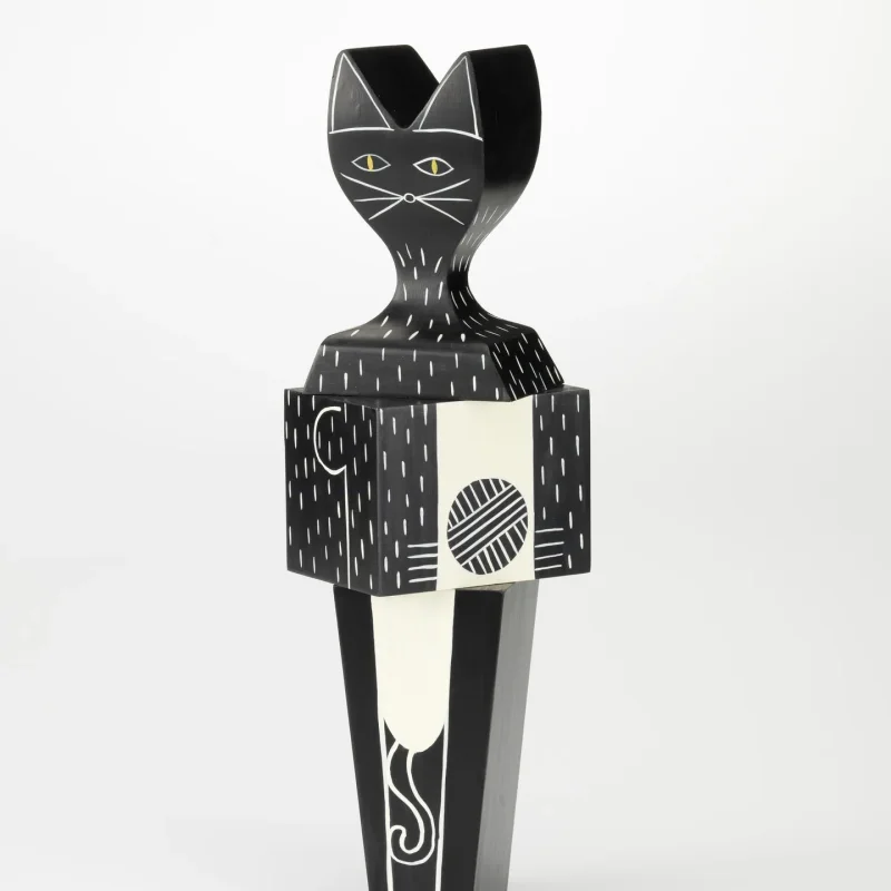 Wooden Doll Cat - Vitra w Mesmetric