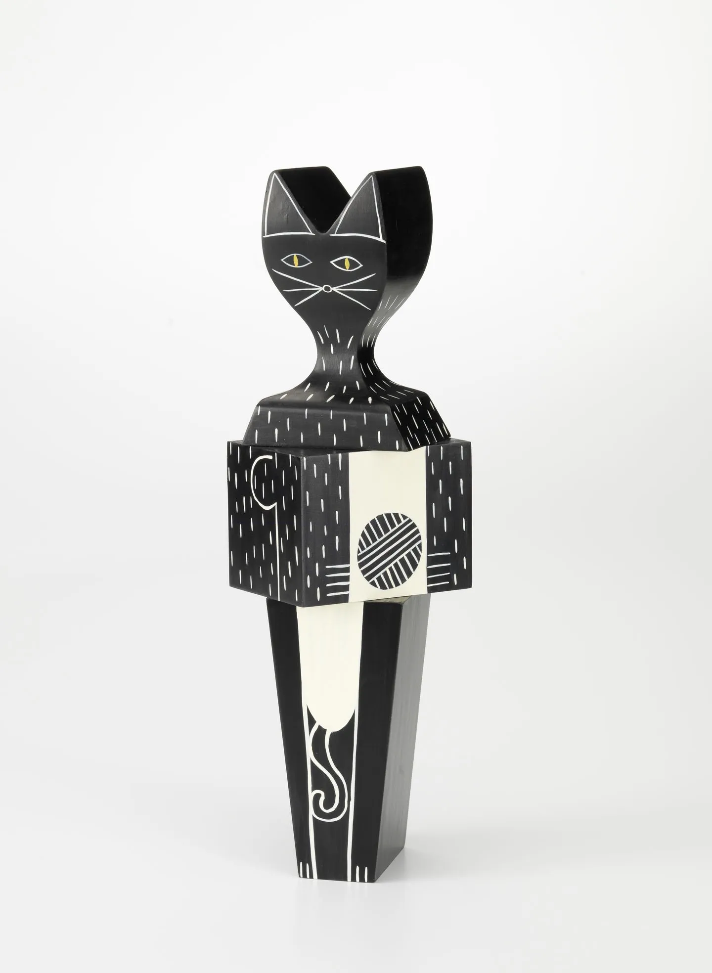 Wooden Doll Cat - Vitra w Mesmetric