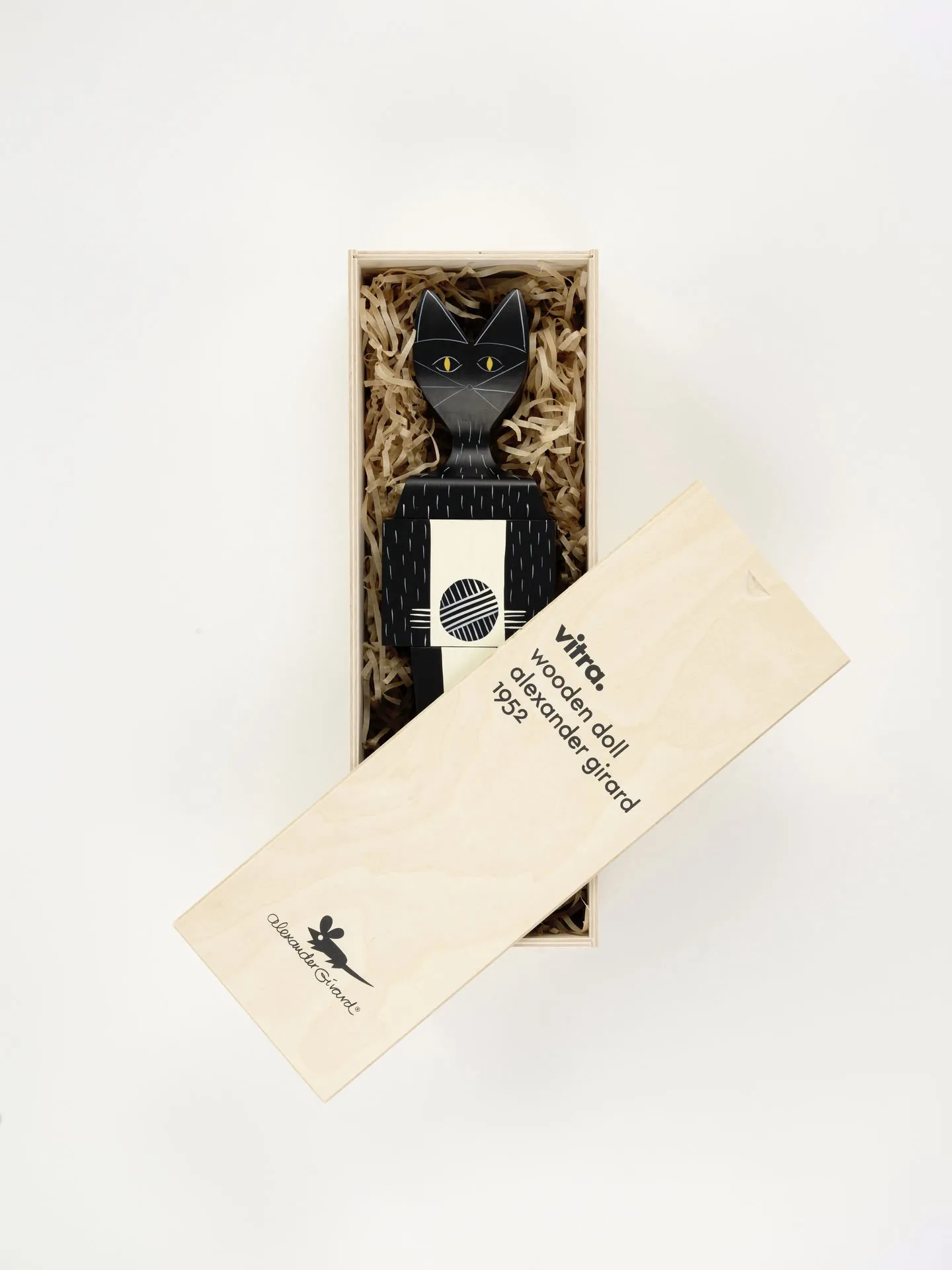 Wooden Doll Cat - Vitra w Mesmetric