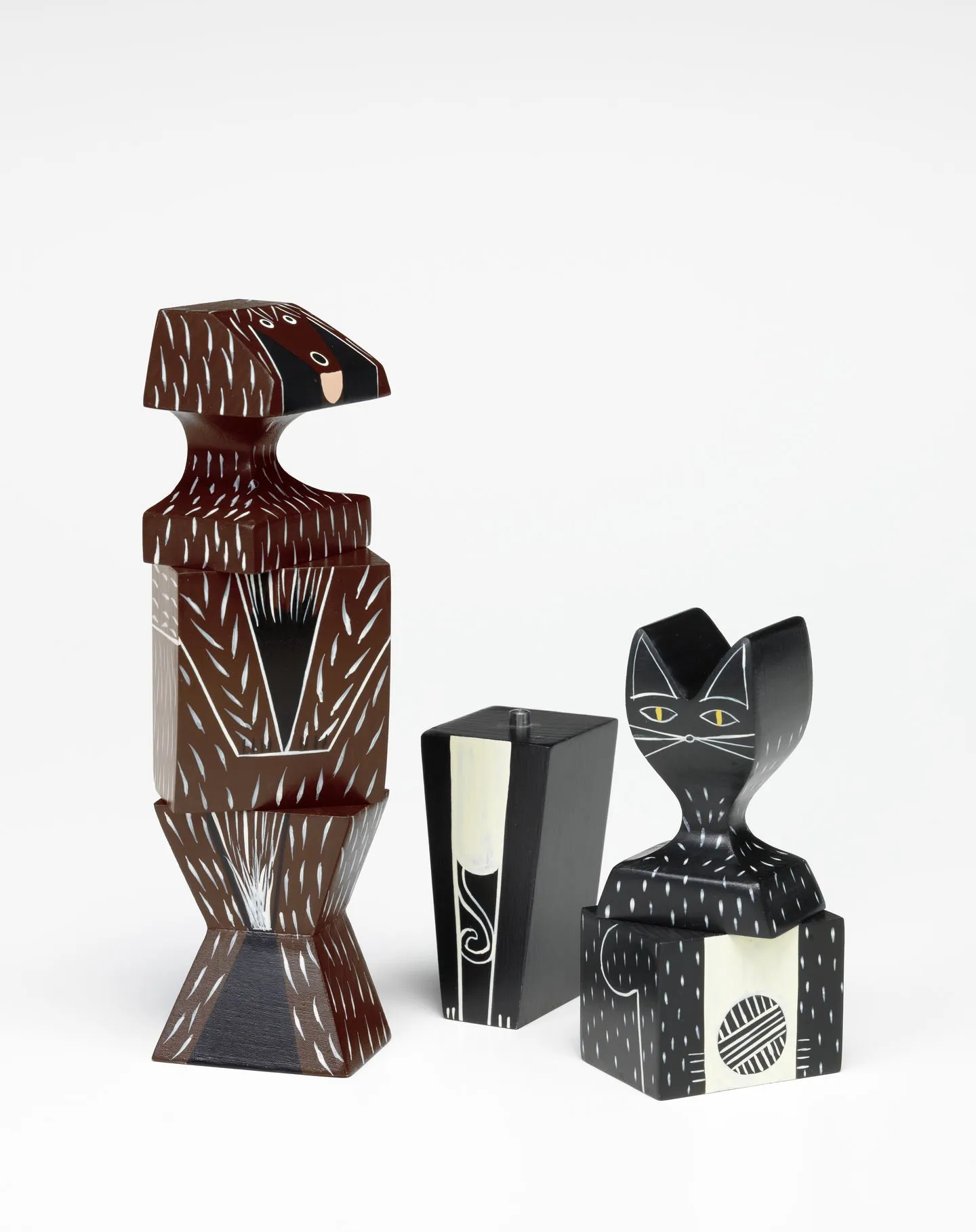 Wooden Doll Cat - Vitra w Mesmetric