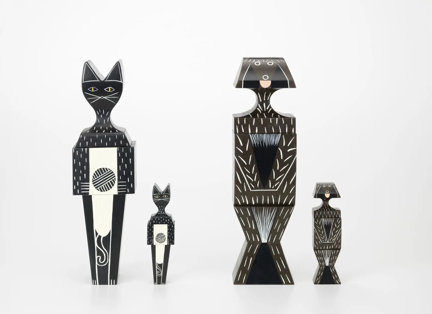 Wooden Doll Cat - Vitra w Mesmetric