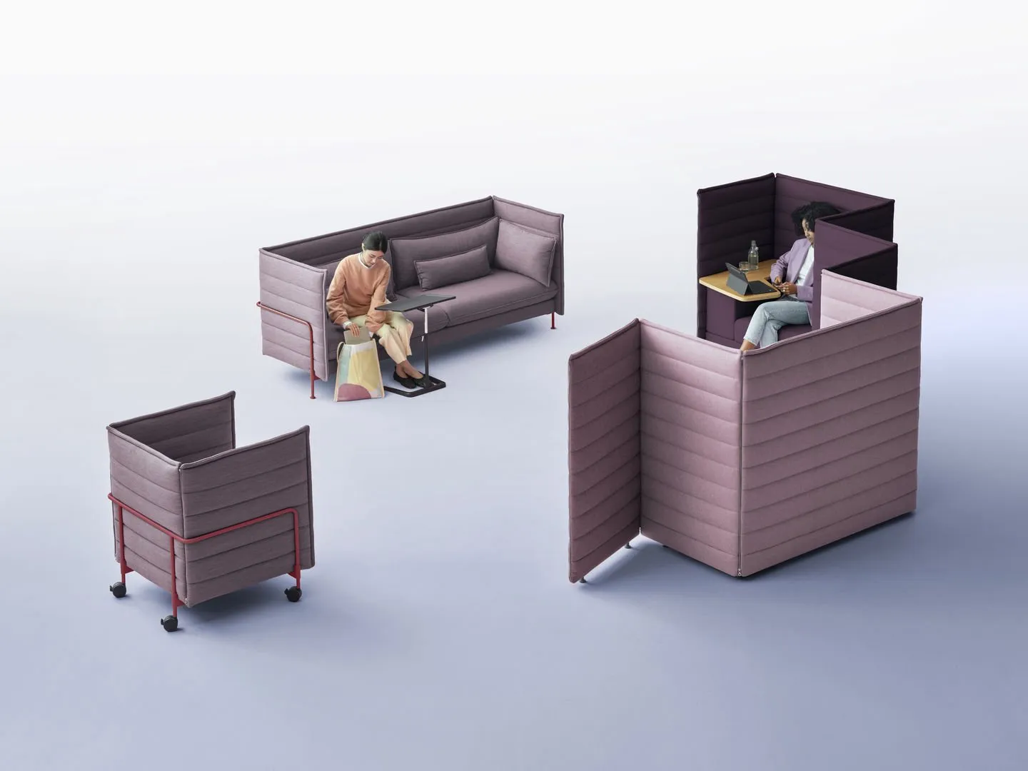 Alcove Plus Work - Vitra w Mesmetric