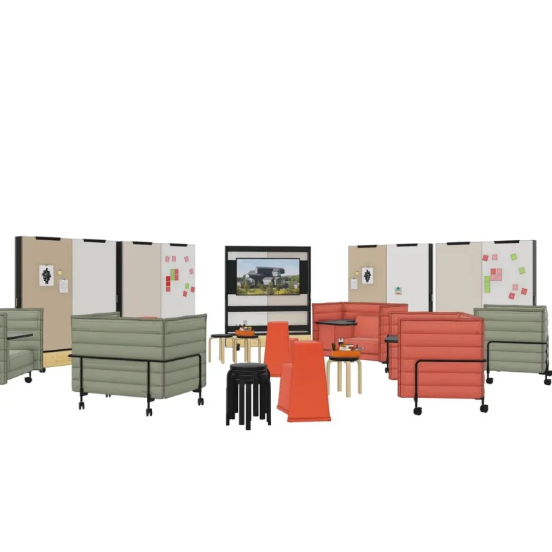 Alcove Work Lowback - Vitra w Mesmetric